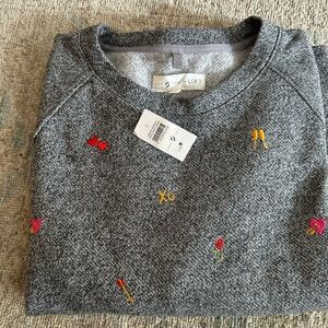 Lou & Grey brand new sweatshirt with super cute emojis on it